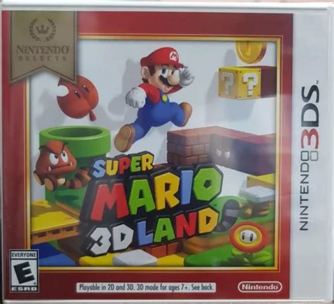 Super Mario 3d Land Nintendo Select 3ds Envío Gratis