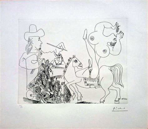 Pablo Picasso Etching Suite 156 1970