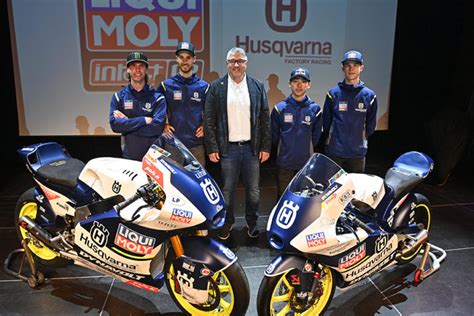 Motomondiale Presentate Le Livree Del Team Husqvarna Intact Gp