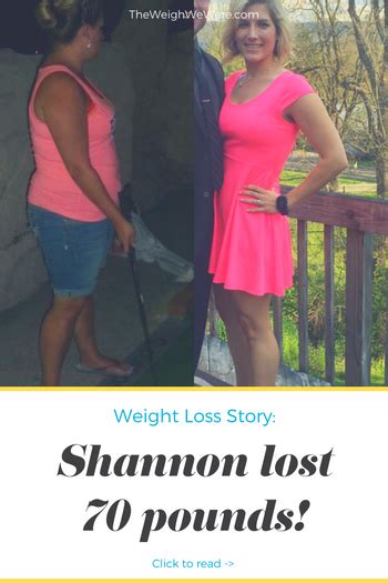 Shannon B Lost 70 Pounds V Weight Loss Transformation The Weigh We Were