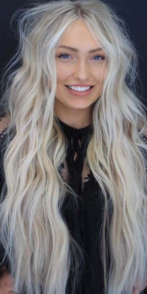 Pin By Lauren Rose Mckee On Hair Bright Blonde Hair Long Hair Styles