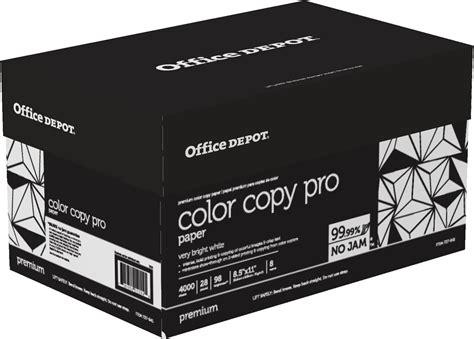 Office Depot White Copy Paper 8 12in X 11in 20 Lb