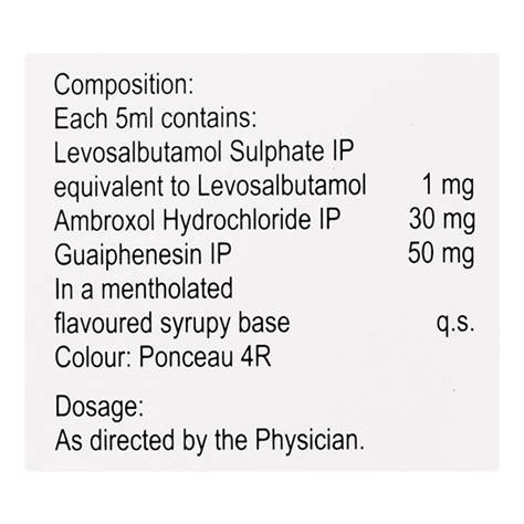 ALKOF LS Cough Syrup 100ml Price Uses Side Effects Netmeds