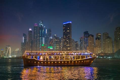 Dubai Marina Royal Dinner Dhow Cruise Mar