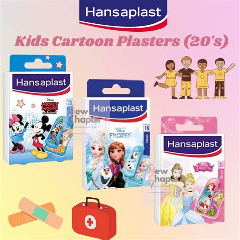 Hansaplast Kids Disney Frozen Mickey Mouse Disney Princess Plasters