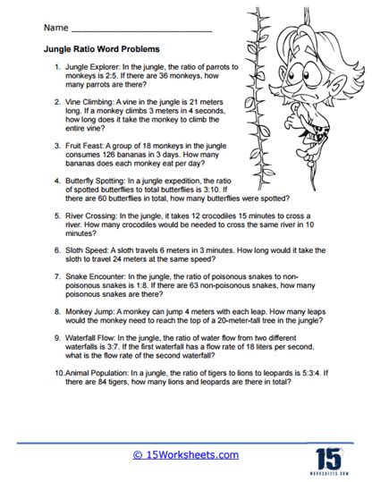 Ratio And Proportions Word Problems Worksheets Worksheets Library