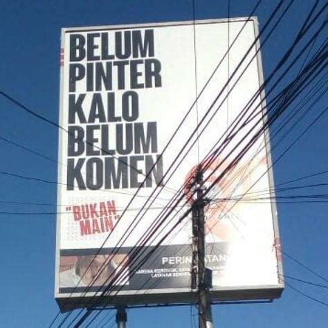 Pesan Dan Tamparan Keras Paling Epik Dari Baliho Iklan Rokok