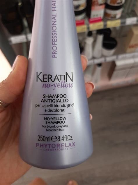 Phytorelax Laboratories Keratin No Yellow Shampoo Ml Inci Beauty