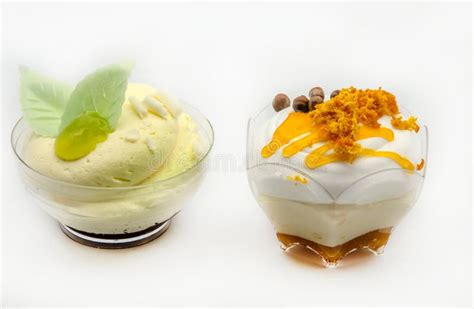 Mousse cold whipping cream stock photo. Image of sherbet - 259063128