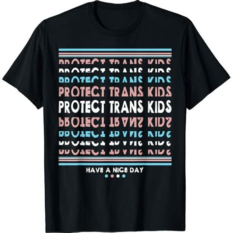 Lgbt Right Protect Trans Kids Transgender Flag Equality T Shirt