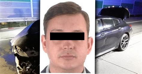 Wypadek na A1 Sebastian M ścigany listem gończym zatrzymany Tu był