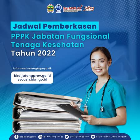 Jadwal Pemberkasan PPPK JF Tenaga Kesehatan Pemerintah Provinsi Jawa