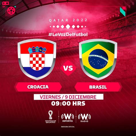 Croacia Vs Brasil En VIVO Y En Directo Online Cuartos De Final