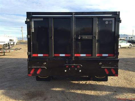 Tandem Dual Gooseneck Dump Trailer Gvwr Lbs Big Tex Dump