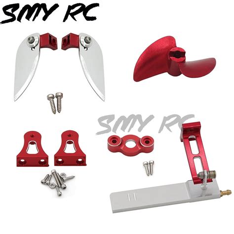 Udi Udi Udirc Rc Boat Upgrade Parts Rudder Cnc Propeller Turn