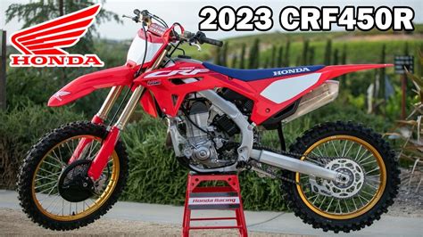 2023 Honda CRF450R First Look YouTube