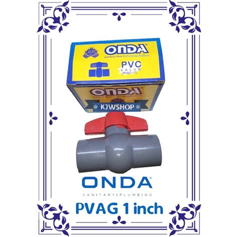 Jual Ball Valve ONDA 1 Drat Ballvalves PVC 1 Inch ONDA Stop Kran