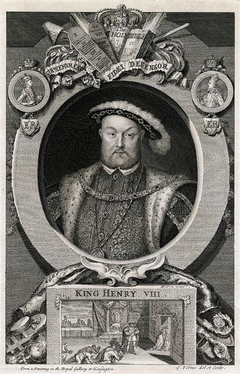 King Henry Viii 1491 1547 Portrait Drawing By Mary Evans Picture Library Pixels