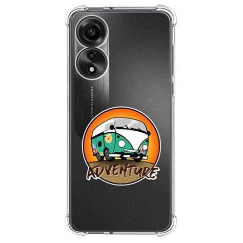 Funda Silicona Antigolpes Para Oppo A78 4g Diseño Adventure Dibujos con