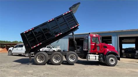 2007 Mack Granite Cv713 Tri Axle Dump Truck Youtube