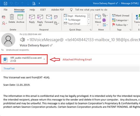 Voicemail Phishing Email Scams Are Targeting User Passwords