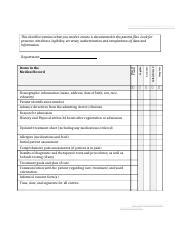 Documentation Guideline Docx POINT OF CARE MEDICAL RECORD CHECKLIST