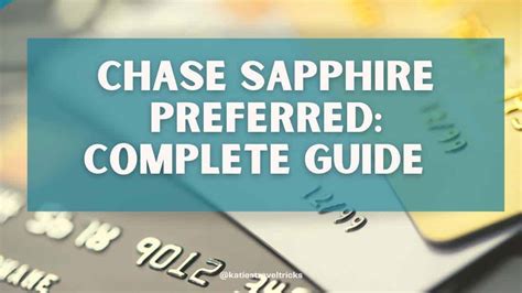 Chase Sapphire Preferred Card Complete Guide To Benefits Points