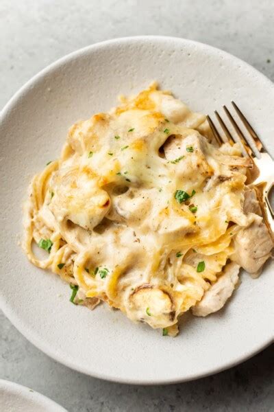 Three Cheese Chicken Tetrazzini • Salt And Lavender