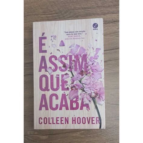 Livro É Assim Que Acaba Ler Online Grátis - Livro E assim que acaba- Colleen Hoover. | Shopee Brasil