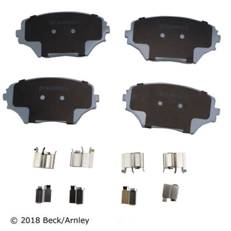 Frt Prem Brake Pads Beck Arnley 085 6696 Ebay