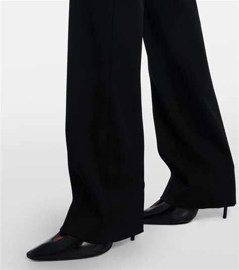 Wool twill slim pants in black - Balenciaga | Mytheresa