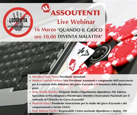 Webinar Ludopatia Quando Il Gioco Diventa Malattia