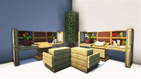 Minecraft Office Interior