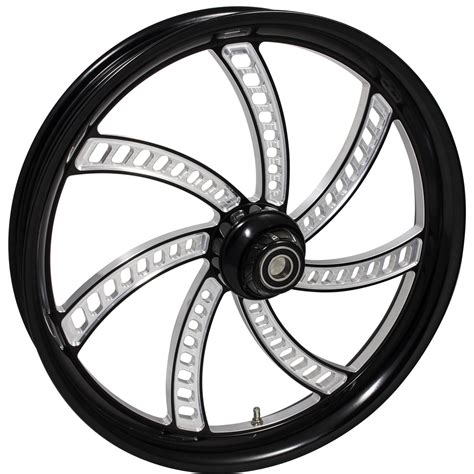 Harley Davidson Black Contrast Breakout Motorcycle Wheels Slapshot