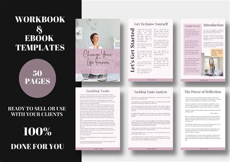 Change Your Life Forever Workbook & Ecourse 50 Page Done for - Etsy UK