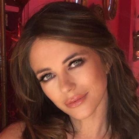 Elizabeth Hurley Shows Off Sky High Legs In Tiny White Bikini Hello