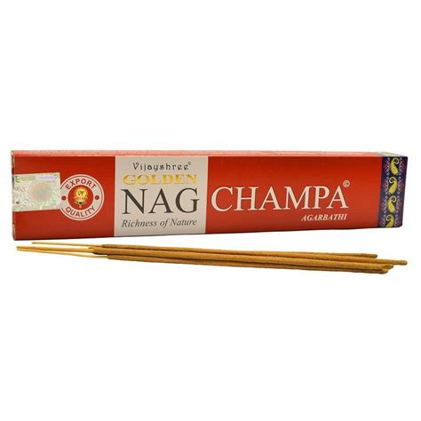 Incenso Golden Nag Champa Templo De Buda Loja De Produtos Esotéricos