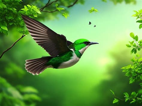 Premium AI Image | Beautiful Flying Birds image