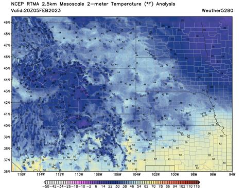 Denver Weather Temperature Tumble With Snow Chance To Start Week