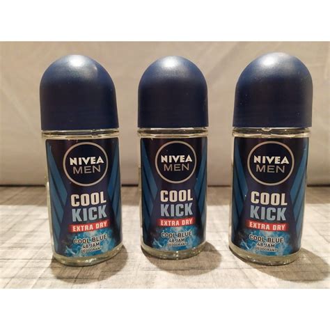 Jual Nivea Men Deodorant Cool Kick Roll On Extra Dry Ml Shopee