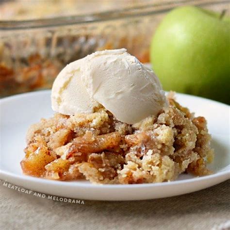 Cinnamon Apple Crisp Without Oats Easy Recipe Meatloaf And Melodrama