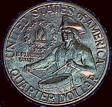 Rare NO MINT MARK Bicentennial Quarter in spectacular | Etsy