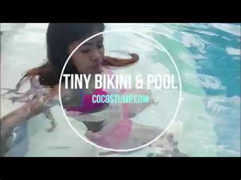 Tiny Bikini Pool Cocostump Amputees Oneleg Amputee Crutches Devotee Disabled