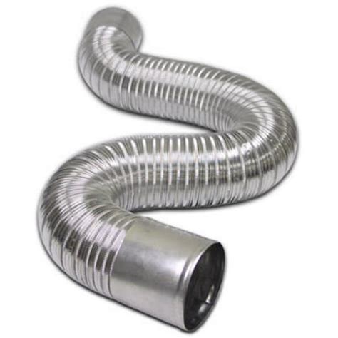 Lambro 3020 4 In X 8 Ft Aluminum Flexible Duct Pipe