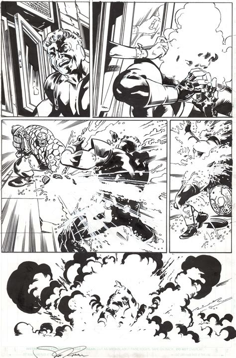 FANTASTIC FOUR 56 PAGE 17 STUART IMMONEN COMIC ART SALE