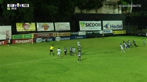 Gol de Caio Wilker do Porto Vitória contra o Estrela do Norte pelo