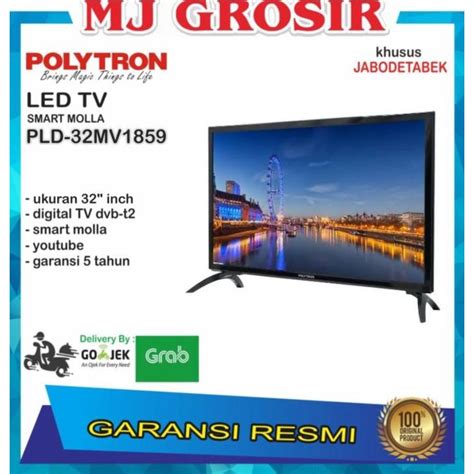 Jual Led Tv Polytron Pld Mv Inch Easy Smart Mola Shopee