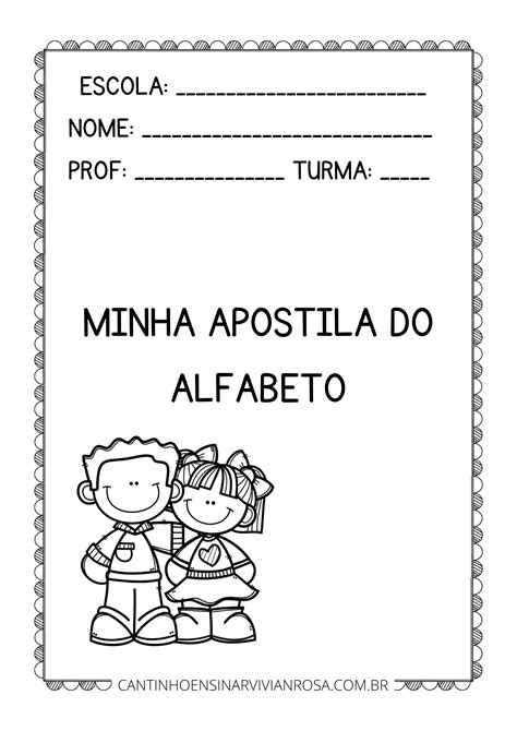 Historia Do Alfabeto Educação Infantil BRAINCP