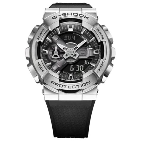 G Shock Watches Gm110 1a Watch Silver