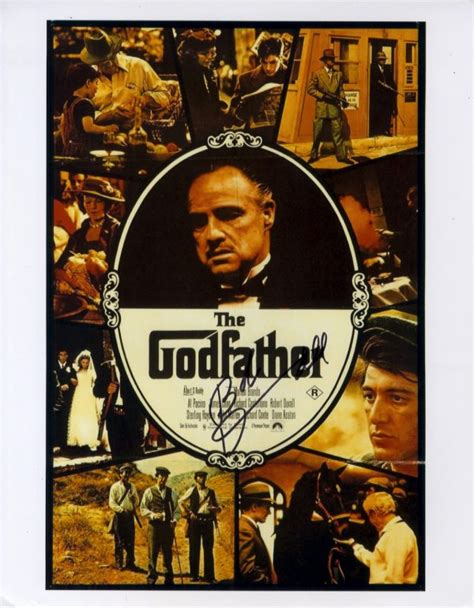 Robert Duvall The Godfather Signed 1114 Photo A Shanks Autographs